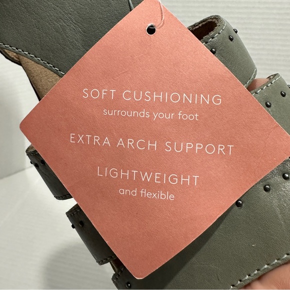 NWT SOUL Naturalizer Womens Beacon  Slingback Sandals  Gray Sage size 10 USA - Picture 10 of 11